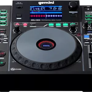 پخش کننده رسانه ای حرفه ای USB مدل Gemini Sound Mdj-900 با صفحه نمایش بزرگ 8 اینچی و چرخ جاگ حساس به لمس