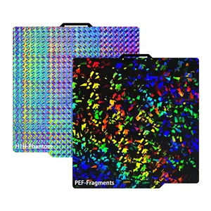 صفحه ساخت PEF H1H به ابعاد 257x257 میلی‌متر برای پرینتر سه بعدی Bambu Lab P1P/P1S/X1/X1C/X1E/A1، ورق صفحه ساخت فولادی فنری PEF  Phantom H1H