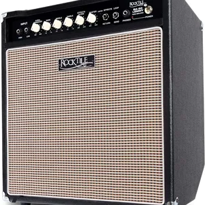 آمپلی فایر باس Rocktile BA-50 Lemmy (50 وات، بدنه Kickback، اسپیکر 12 اینچی، با حلقه افکت و لیمیتر) مشکی
