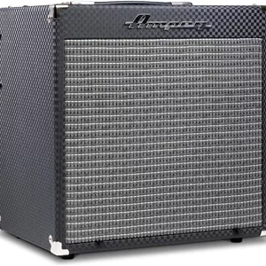 آمپلی‌فایر باس کامبو AMPEG RB-110 – آمپلی‌فایر تمرین 50 واتی با پری‌امپ AMPEG Legacy، اوردرایو SGT، اکولایزر 3 باندی، ورودی AUX، خروجی XLR، خروجی هدفون، اسپیکر 1x10 – مشکی