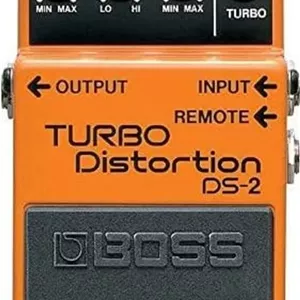 پدال افکت دیستورشن گیتار BOSS DS-2 Turbo، صداهای دیستورشن کلاسیک BOSS با حالت های توربو اضافی