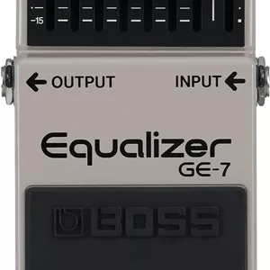 پدال اکولایزر 7 باندی BOSS GE-7، پدال EQ جمع و جور با هفت باند فرکانسی و اسلایدر