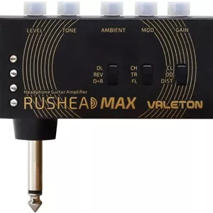 VALETON Rushead Max مینی آمپلی فایر USB قابل شارژ جیبی قابل حمل گیتار هدفون آمپلی فایر اتاق خواب جلوه های ویژه RH-100