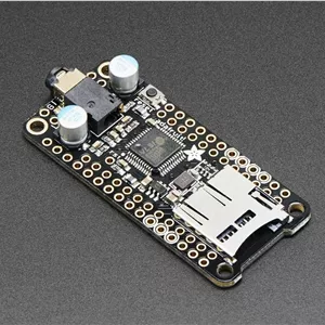 برد توسعه دهنده پخش موسیقی Adafruit Music Maker FeatherWing برای پخش فایل های MP3, OGG, WAV, MIDI مدل 3357