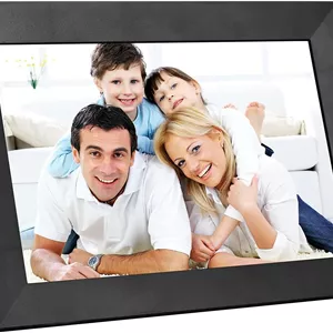 قاب عکس دیجیتال هوشمند وای فای 10.1 اینچی، صفحه لمسی HD IPS 1280 * 800، عکس، ویدیو 1080P، حافظه 16 گیگابایتی، پشتیبانی از چرخش خودکار، اشتراک گذاری عکس از طریق برنامه