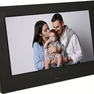قاب عکس دیجیتال DAUB، صفحه نمایش 7 اینچی IPS با رزولوشن 1024x600، پشتیبانی از کارت حافظه تا 32 گیگابایت، نمایش اسلاید عکس و فیلم آسان