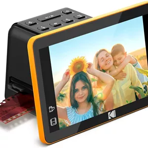 اسکنر فیلم دیجیتال کوداک مدل RODFS70 با صفحه نمایش بزرگ 7 اینچی - تبدیل نگاتیوها و اسلایدهای رنگی و سیاه و سفید 35 میلی متری، رزولوشن بالا 22 مگاپیکسل، مشکی