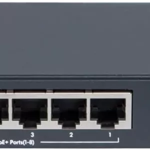 سوئیچ غیر مدیریتی 8 پورت گیگابیتی اترنت PoE  (64 وات) اچ پی Officeconnect 1420 مدل 1U خاکستری