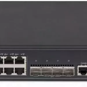 سوئیچ اچ پی اینترپرایز 5130-24G-PoE -4SFP  (370W) EI Managed L3 گیگابیتی اترنت (10/100/1000) اتصال اترنت، پشتیبانی از منبع تغذیه از طریق این پورت (PoE) 1U مشکی