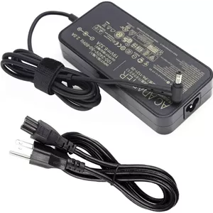 آداپتور شارژر 120 واتی AC برای ایسوس ROG GL502 GL551J GL552VW GL553V GL752VW GL753VE N750 N550JK N550JX ZX53VW FX53VD N53 G56JK N56JR N56JN Q550LF PA-1121-28 A15-120P1A به همراه سیم برق
