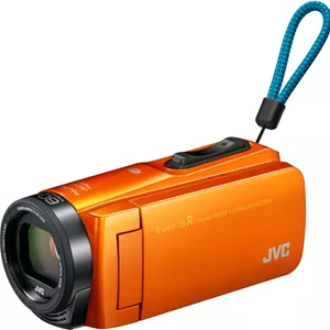 دوربین فیلمبرداری JVCKENWOOD JVC Everio R Wi-Fi 64GB مدل GZ-RX670-D رنگ نارنجی طلوع آفتاب