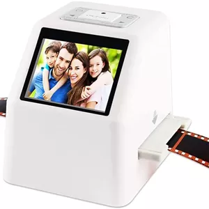 اسکنر فیلم و اسلاید VADSBO، مبدل فیلم دیجیتال، با صفحه نمایش 3.5 اینچی LCD، 22 مگاپیکسل، رزولوشن بالا 120، تبدیل فیلم های 35 میلی متری/126KPK/110/Super 8، اسلایدها، نگاتیوها به عکس های دیجیتال