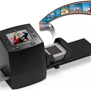 اسکنر فیلم SKEIDO اسکنر فیلم نگاتیو 35 میلی متری مینی اسلاید عکس پشتیبانی از سیستم Windows XP/Vista / 7، صفحه نمایش LCD