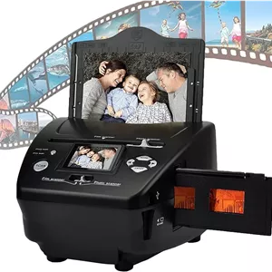 اسکنر فیلم و اسلاید LCD 2.4 اینچی، اسکنر نگاتیو 16 مگاپیکسلی، تبدیل اسلایدها و نگاتیوهای 35 میلی‌متری/135 به عکس‌های دیجیتال JPEG، 16 مگاپیکسل، نمایشگر اسلاید با وضوح بالا، برای خانه، استودیو عکس