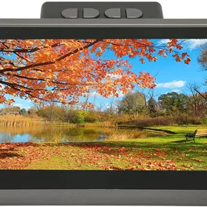 اسکنر فیلم و اسلاید 48 مگاپیکسلی با صفحه نمایش LED 7 اینچی، اسکنر فیلم دیجیتال با پشتیبانی از حافظه 16 گیگابایتی، تبدیل 135/110/126 (دوشاخه)