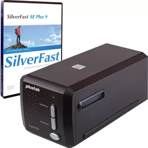 اسکنر نگاتیو فیلم 35 میلی متری و اسلاید Plustek OpticFilm 8300i SE با 38% افزایش سرعت اسکن، همراه با نرم افزار SilverFast SE Plus 9QuickScan Plus، پشتیبانی از Mac و Windows.