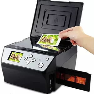 اسکنر فیلم و اسلاید، اسکنر نگاتیو با رزولوشن بالا 22 مگاپیکسل، تبدیل فیلم 135/اسلاید 35 میلی‌متری/کارت ویزیت فیلم 110 به عکس‌های دیجیتال JPG، پشتیبانی از خروجی USB