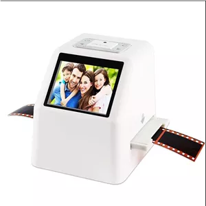 اسکنر فیلم قابل حمل، رزولوشن بالا 22 مگاپیکسل، صفحه نمایش LCD 2.4 اینچی، تبدیل اسلاید و نگاتیو به JPEG، کار با انواع مختلف اسلاید فیلم