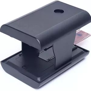 اسکنر فیلم قابل حمل، اسکنر نگاتیو تاشو، پشتیبانی از سیستم تلفن هوشمند، تبدیل فیلم 135/اسلاید 35 میلی متری/اسلایدهای قدیمی به عکس های دیجیتال JPG، فضای زیادی را اشغال نمی کند، مناسب برای مسافرت