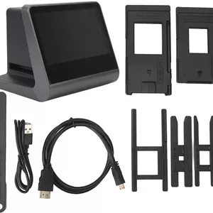 اسکنر نگاتیو اسلاید، اسکنر فیلم و عکس، اسکنر اسلاید با صفحه نمایش بزرگ 5 اینچی LCD با وضوح بالا 48 مگاپیکسل، تبدیل کننده اسلاید فیلم های 135 126 110 سوپر 8 میلی متری
