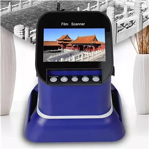 اسکنر فیلم دیجیتال قابل حمل، اسکنر فیلم HD با صفحه نمایش LCD 4.3 اینچی، اسکنر نگاتیو فیلم 22 مگاپیکسلی، تبدیل نگاتیو و اسلاید 35 میلی متری/135/126/127 به تصاویر دیجیتال JPEG