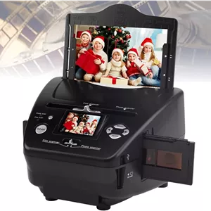 تبدیل کننده فیلم قابل حمل، اسکنر دیجیتال فیلم و عکس، صفحه نمایش رنگی ال سی دی 2.4 اینچی، اسکنر نگاتیو برای ویندوز XP/Vista/Win 7/Win XP/Win Vista