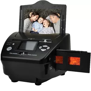 اسکنر اسلاید و فیلم، اسلایدها را به فایل های دیجیتال JPG تبدیل می کند و در کارت SD ذخیره می کند، دارای صفحه نمایش LCD 2.4 اینچی، استفاده آسان