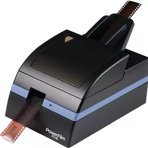 اسکنر فیلم 35 میلی‌متری Pacific Image Electronics PowerFilm Plus. اسکن دسته‌ای خودکار نگاتیو/پوزیتیو. تا 10 نوار فیلم / حداکثر 60 فریم در یک دسته. 24 مگاپیکسل / رنگ واقعی. سازگار با مک/کامپیوتر.