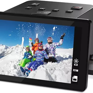 اسکنر فیلم و اسلاید دیجیتال با نمایشگر LCD 5 اینچی، تبدیل نگاتیو و اسلاید های رنگی و سیاه و سفید 135/110/126 KPK و اسلایدهای سوپر 8 به عکس های 22 مگاپیکسلی JPEG