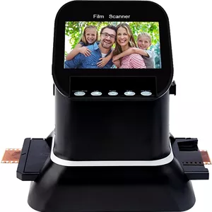 اسکنر فیلم دیجیتال با صفحه نمایش رنگی 4.3 اینچی، پشتیبانی از خروجی USB/HDMI، تبدیل 5 مشخصات نگاتیو 120 (60x90، 60x80، 60x70، 60x60، 60x45)، 35 میلی متر، 135 نگاتیو (36x24)، 127، 126