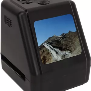 اسکنر فیلم دیجیتال، اسکنر اسلاید فیلم دیجیتال قابل حمل تبدیل فیلم های 126KPK، 135، 110، 8 میلی متری، نگاتیوها به عکس های دیجیتال 12 مگاپیکسلی JPG، صفحه نمایش رنگی 2 اینچی، شارژ مینی USB