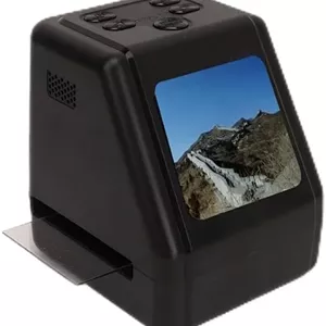 اسکنر فیلم Cuifati 22MP با نمایشگر 2.0 اینچی TFT IPS LCD برای تبدیل فیلم های 135، 126، 110، 8 میلی متری به نگاتیو، عکس های رنگی، سیاه و سفید JPG برای ویستا و ویندوز