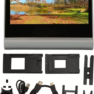اسکنر فیلم صفحه نمایش رنگی 5 اینچی HD با کیفیت 14 مگاپیکسل و 22 مگاپیکسل JPEG USB C مینی HD اسلاید اسکنر برای کامپیوتر لپ تاپ