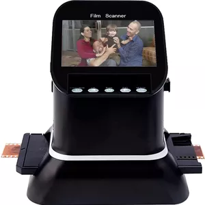اسکنر دیجیتال فیلم و اسلاید با صفحه نمایش ال سی دی 5 اینچی، اسکنر فیلم، نگاتیو و اسلاید 35 میلی متری، 135، 126، 127 به JPEG دیجیتال، مبدل عکس