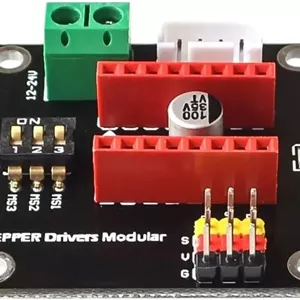 برد توسعه درایور موتور پله ای 42 DRV8825 A4988 ماژول سپر کنترل پرینتر سه بعدی برای Arduieno برای UNO R3 Ramps1.4 کیت DIY یک محصول جدید با کیفیت بالا برای سال 2025
