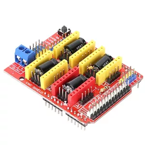 برد توسعه CNC V3 پرینتر سه بعدی به همراه 3 عدد درایور A4988، لوازم جانبی چند منظوره برای استفاده خانگی