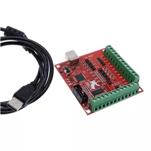 برد واسط درایور CNC USB 100Khz 4 محور، برد درایور کنترلر حرکتی، کاربردی