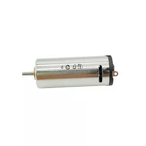 موتور استوانه ای مینی N60 با ابعاد 12mm*30mm، ولتاژ DC 1.5V-3V و سرعت بالای 11000RPM، دارای برس کربنی، یک عدد