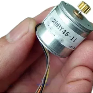 موتور چاپگر عکس تلسکوپی DIY، موتور محصولات دیجیتال، موتور دست ساز DIY، موتور 2 فاز 4 سیمه 14 دنده موتور پله ای 20BY45 بالابر