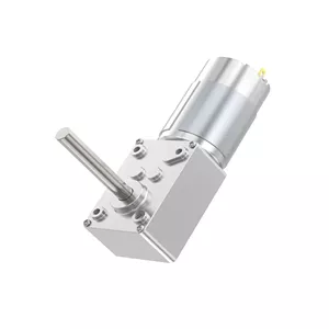 موتور DC برس خورده مینیاتوری 5840-555، 12V24V، تک جهته، محور بلند، محور D، موتور کنترل سرعت تعویض جلو/عقب (12V، 80 دور در دقیقه)