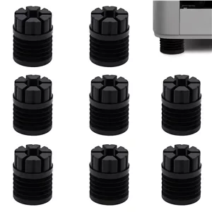 پایه‌های ضد لرزش برای Bambu Lab X1 / X1C / X1E / P1P / P1S - بسته 8 عددی پایه سیلیکونی جاذب شوک، کاهش صدا و لرزش، لوازم جانبی پرینتر سه بعدی پایدار