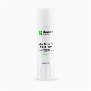 چسب ماتیکی صفحه ساخت اصلی Bamboo Lab برای پرینتر سه بعدی Bambu Lab سری X1 P1 A1، کاهش تاب برداشتن، چسبندگی قوی بستر چاپ سه بعدی جامد برای فیلامنت PLA، ABS، PETG، PC، PA، TPU - 21 گرم