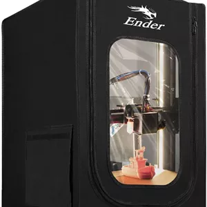 محفظه پرینتر سه بعدی Creality Ender 3 Pro، پوشش محافظ پرینتر سه بعدی Ender 3 V2 Neo برای Ender 3 V3 SE&KE، Ender 3 S1/S1 Pro، Bambulab A1/A1 mini (AMS شامل نمی شود) چادر دمای ثابت - 48x60x72 سانتی متر