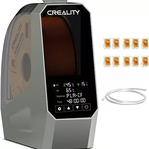 خشک کن فیلامنت پرینت سه بعدی CREALITY مدل Space Pi، دارای گرم کننده PTC، گرمایش سریع 360 درجه 45-70 درجه سانتیگراد، صفحه لمسی LCD 3.7 اینچی، تنظیم با یک کلید، سازگار با PLA PETG ABS TPU