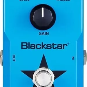 پدال بوست گیتار Blackstar LT Boost Compact 9 V با بیس، تریبل و گین، مدار Valve-Clipping انحصاری با پاسخگویی واقعی