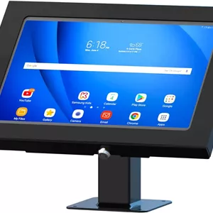 پایه فلزی ضد سرقت رومیزی TABcare برای MS Surface Go 1/2/3 با چرخش 360 درجه و شیب 180 درجه (مشکی)
