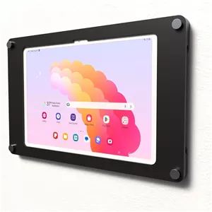 پایه دیواری اکرلیک شناور بدون قاب TABcare با بست فلزی برای تبلت سامسونگ گلکسی TAB S7/S8/S9/S11 11 و TAB S9/S10 FE 10.9 (مشکی)
