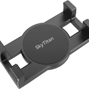 نگهدارنده تبلت SkyTtian، گیره و براکت جایگزین با آداپتور پایه توپی 17 میلی‌متری برای پایه خودرو، میز، پایه زمینی، مناسب برای همه تبلت‌های 7 تا 13 اینچی آیپد، تلفن همراه آیفون، سامسونگ گلکسی زد فولد 5 4 3 2