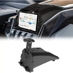 نگهدارنده تبلت QUICKWOLF Maverick X3، پایه نگهدارنده دستگاه الکتریکی X3 برای آیپد، تلفن، مسیریابی GPS سازگار با لوازم جانبی Can Am X3 مدل 2017-2025، فضای ذخیره سازی اضافی، OEM 715002874
