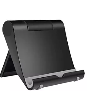پایه تبلت قابل تنظیم - سازگار با Fire HD 8, 10 & 7، Samsung Galaxy Tab A7, A8, S5e & Kindle Paperwhite - نگهدارنده رومیزی کتابخوان الکترونیکی